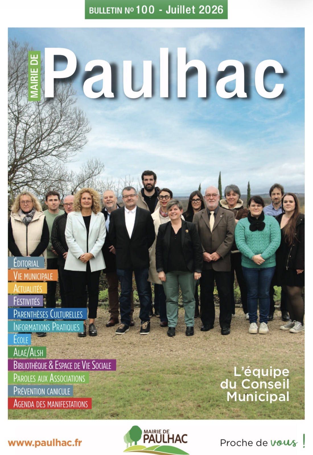 You are currently viewing Bulletin Juillet 2026
